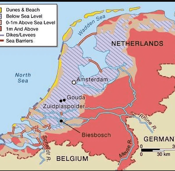 How Does The Netherlands Live Below Sea Level?